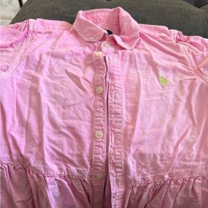 Kids Dress by Ralph Lauren Pink Shirt